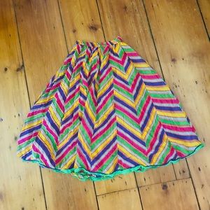An Indian, colorful skirt!